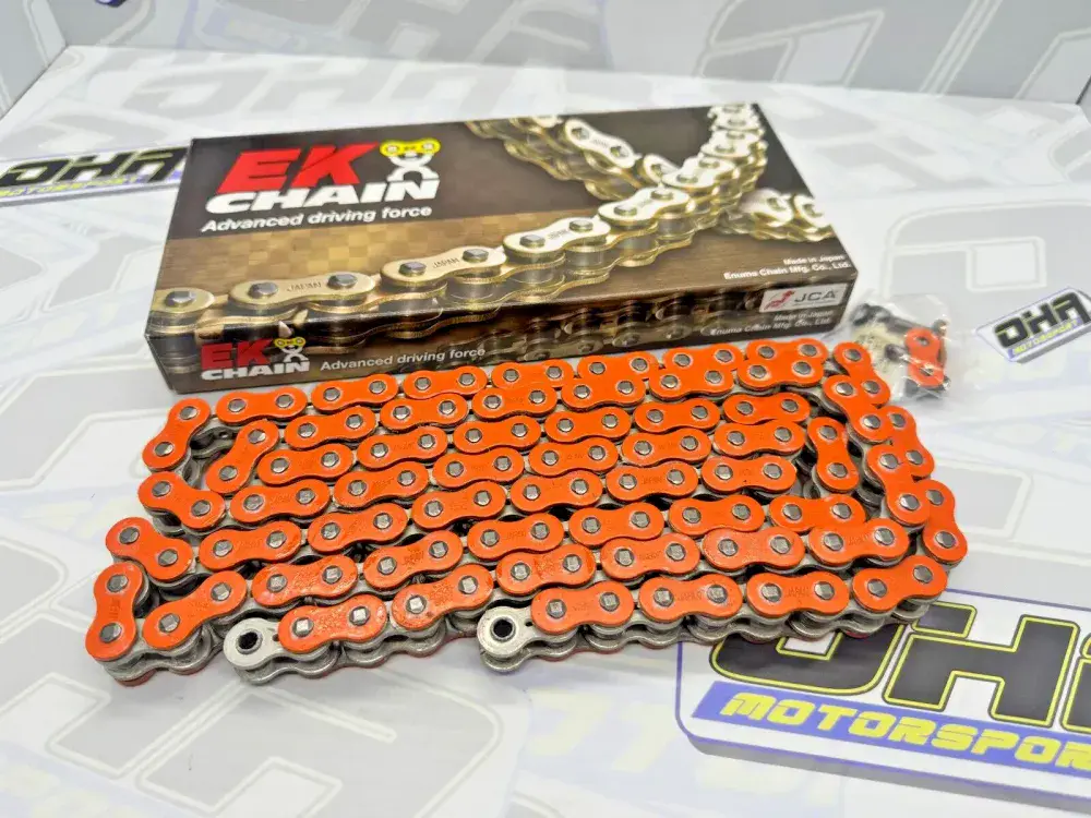 EK 525 SRX2 X-Ring Drive Chain - 525 PITCH - ORANGE
