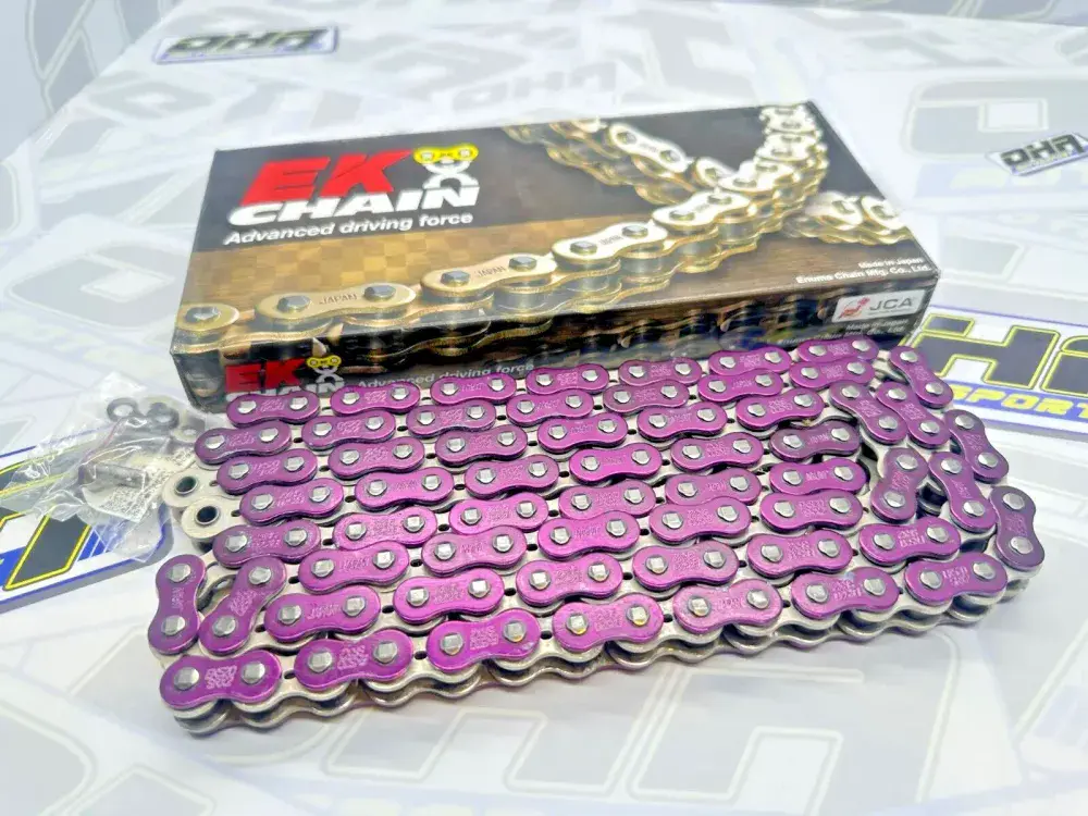 EK 530 SRX2 X-Ring Drive Chain - 530 PITCH - PURPLE EK 530 SRX2 X-Ring Drive Chain - 530 PITCH - PURPLE