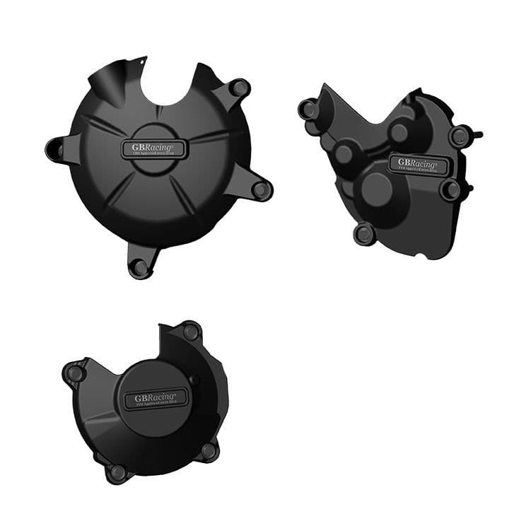 GB Racing Engine Cover Set - Kawasaki ZX6R 2007-2008