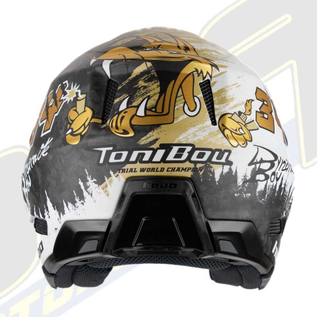 HEBO Zone Race Carbon Trials Helmet - Toni Bou 34 Limited Edition