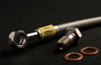HEL Performance Stainless Braided Brake Lines Kit - Royal Enfield GT535 Continental 2013-2014