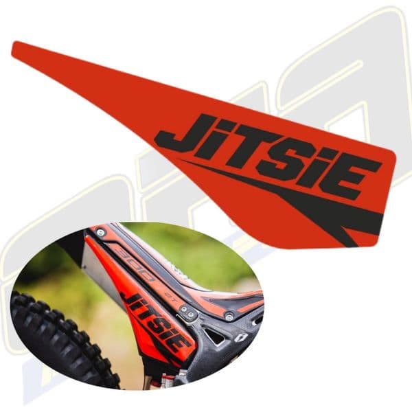 Jitsie Airbox Decal / Sticker - Beta Evo 2009-2024 - Red