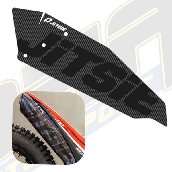Jitsie Exhaust Silencer Decal / Sticker for Gas Gas TXT Racing / GP 2023-2024