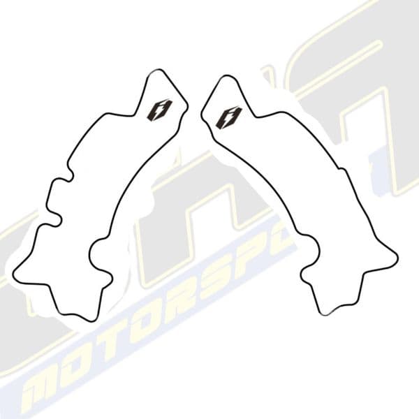 Jitsie Frame Decals / Stickers - TRS ONE R / RR / GOLD 2016-2024 - White