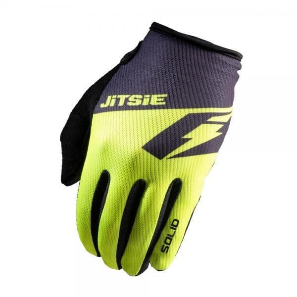 Jitsie G2 Solid Trials Gloves - Yellow