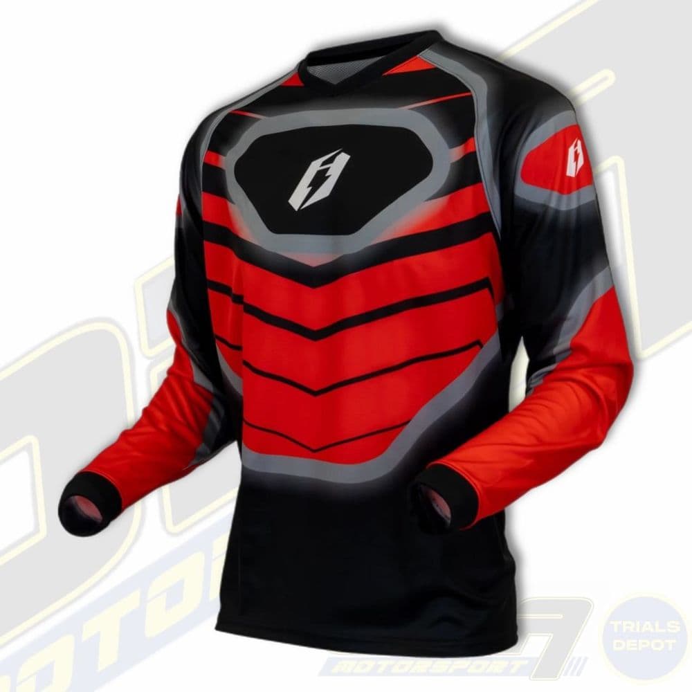Jitsie L3 PETRL Trials Jersey / Shirt - Red