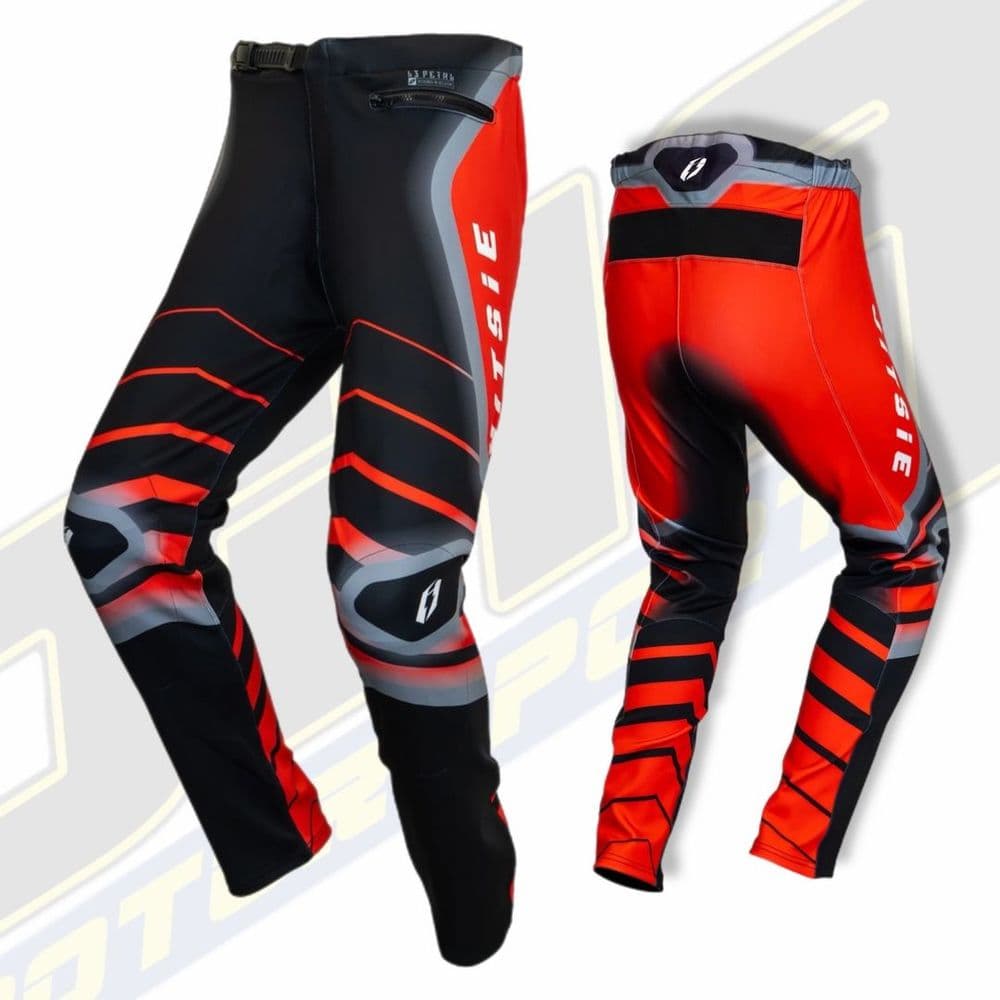 Jitsie L3 PETRL Trials Pants / Bottoms - Red