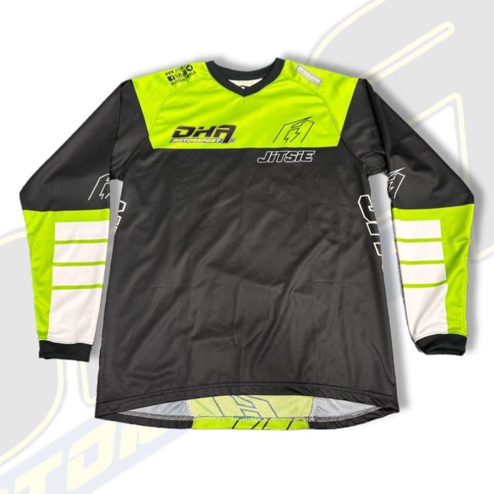 Jitsie L3 Triztan Trials Jersey / Shirt - Green OHA Edition