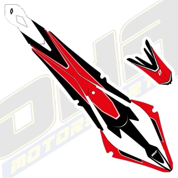 Jitsie Replica Front & Rear Mudguard Stickers - Beta Evo 2019
