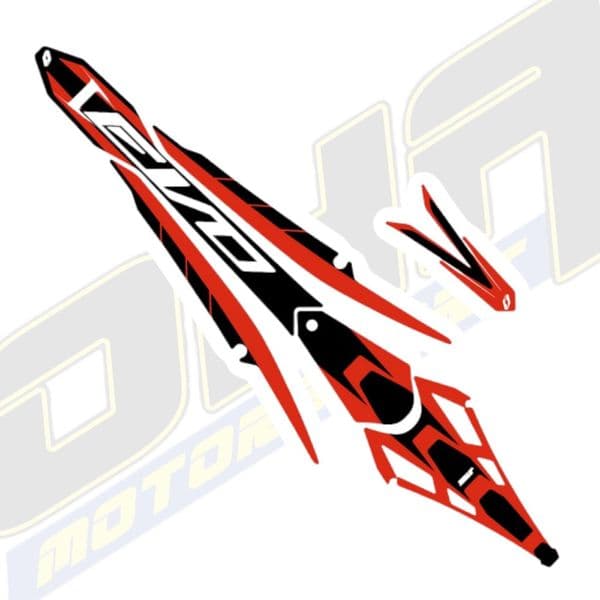 Jitsie Replica Front & Rear Mudguard Stickers - Beta Evo 2021
