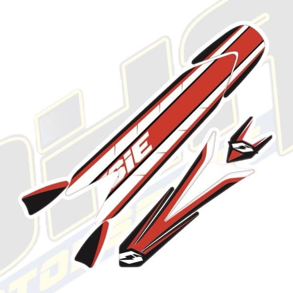 Jitsie Replica Front & Rear Mudguard Stickers for Beta Evo 80 2022
