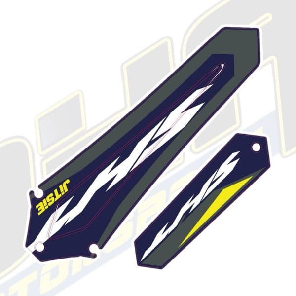 Jitsie Replica Front & Rear Mudguard Stickers for Sherco ST Factory 2022
