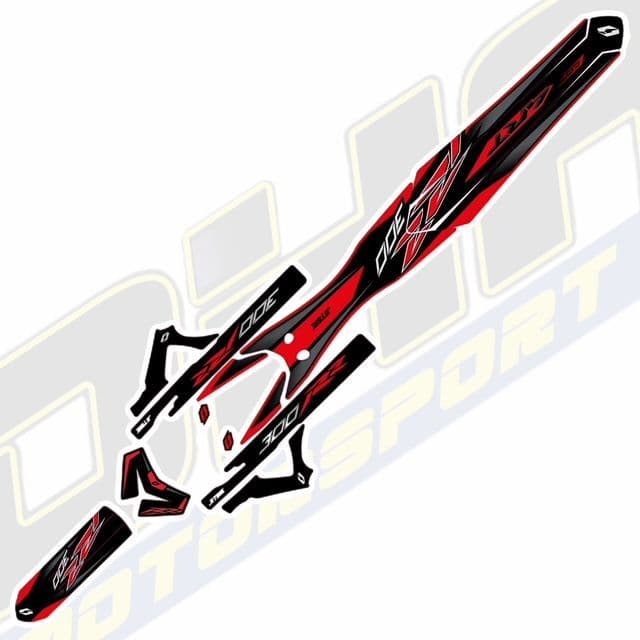 Jitsie Replica Full Sticker Kit for Montesa 4RT 300RR 2017