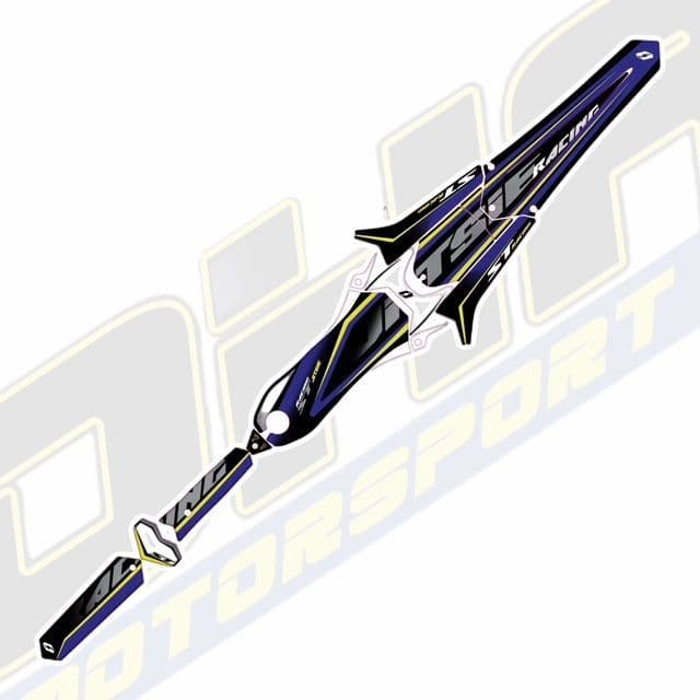 Jitsie Replica Full Sticker Kit for Sherco ST Trial 2017