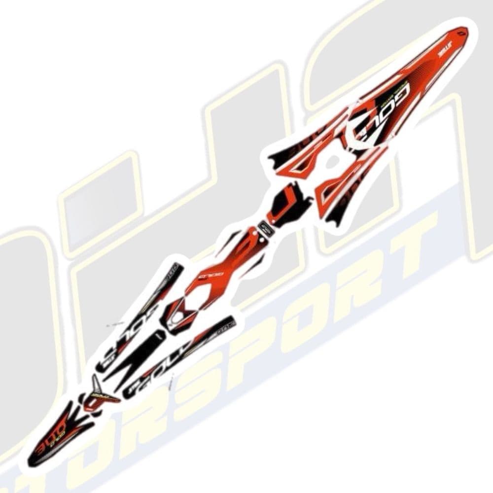 Jitsie Replica Full Sticker Kit for TRS GOLD 2022