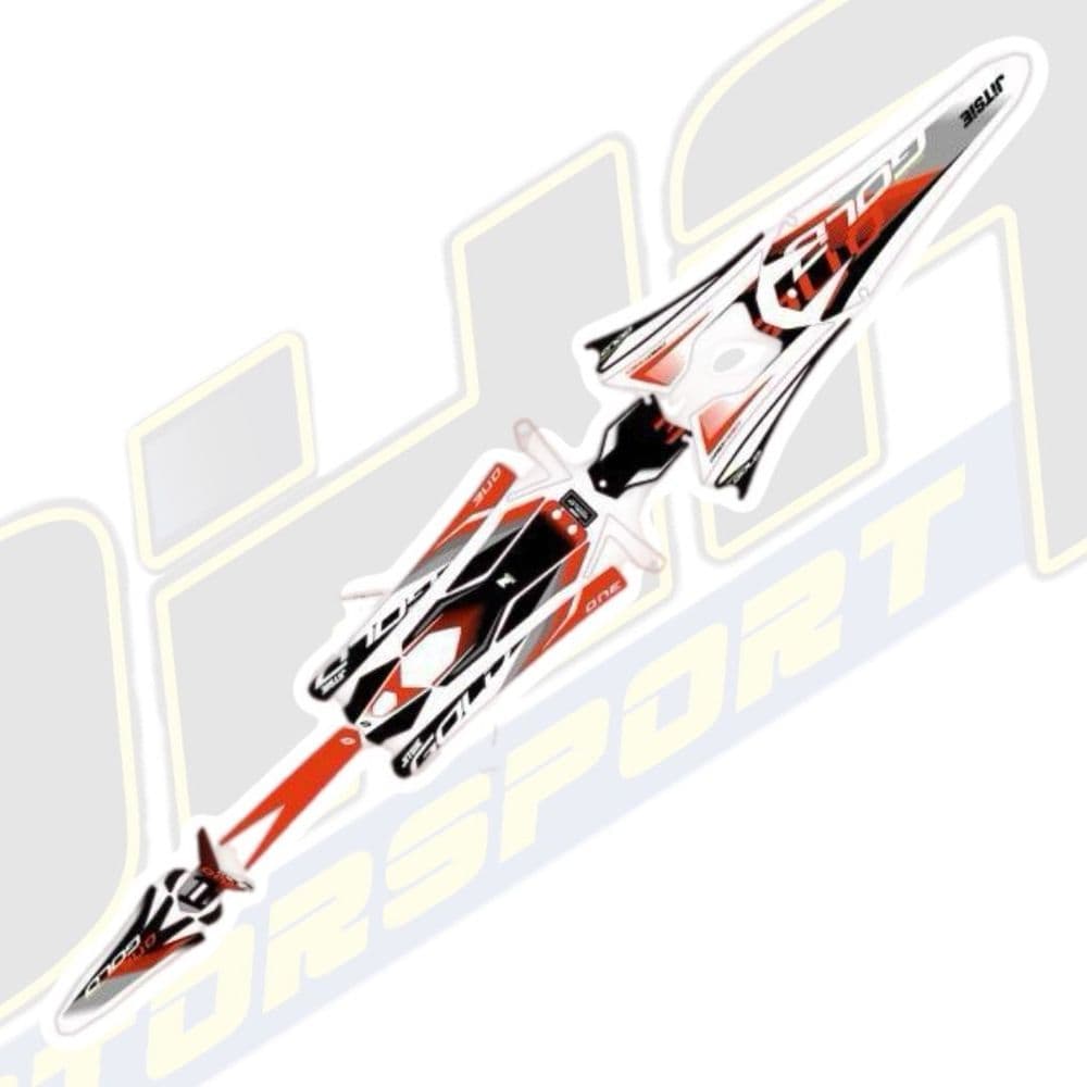 Jitsie Replica Full Sticker Kit for TRS GOLD 2023