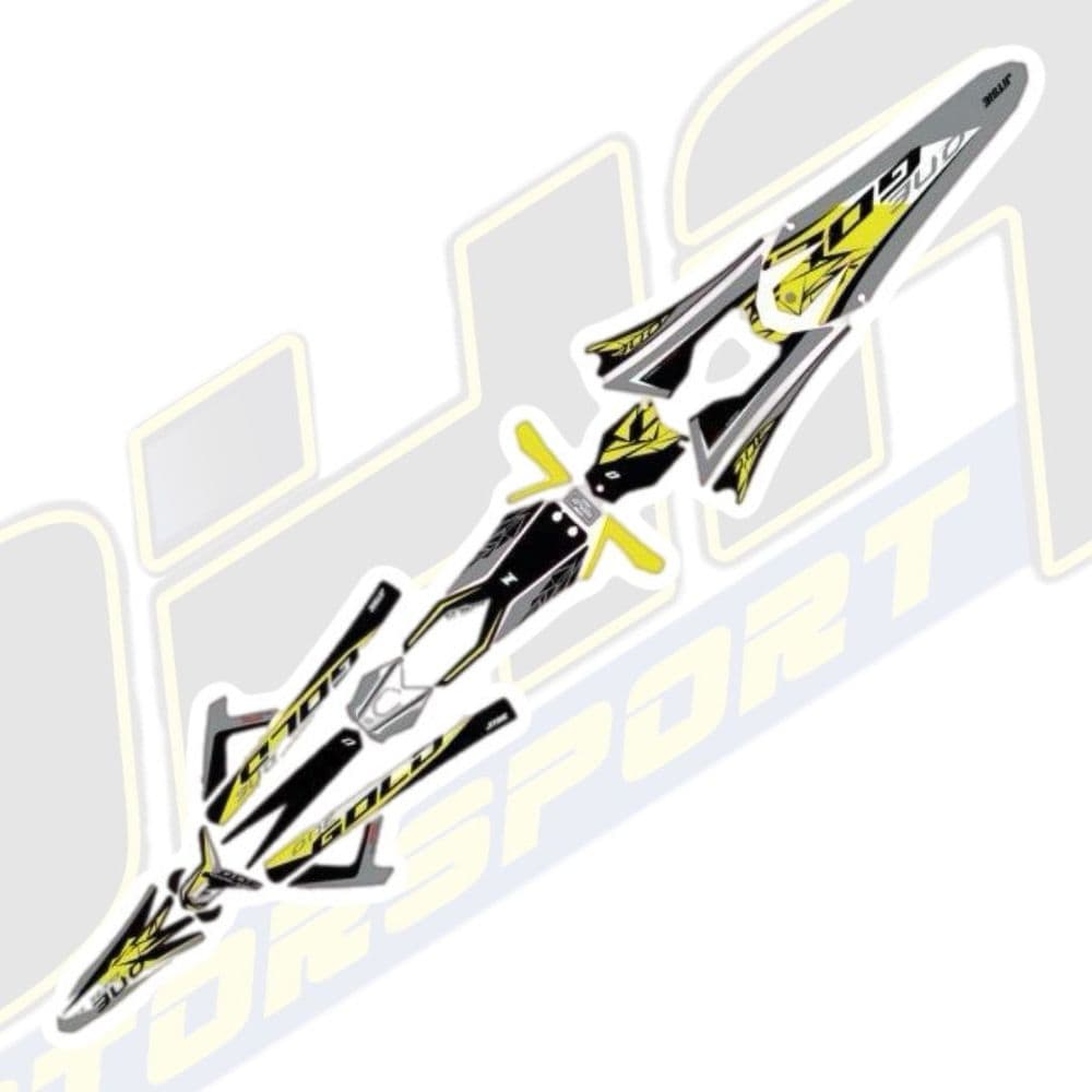 Jitsie Replica Full Sticker Kit for TRS GOLD 2024