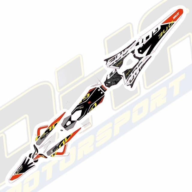 Jitsie Replica Full Sticker Kit for TRS GOLD 2025