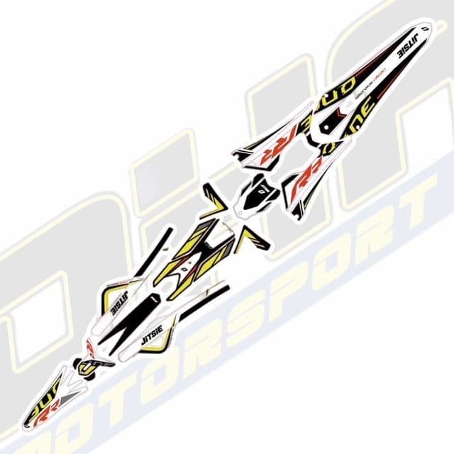 Jitsie Replica Full Sticker Kit for TRS ONE RR 2018