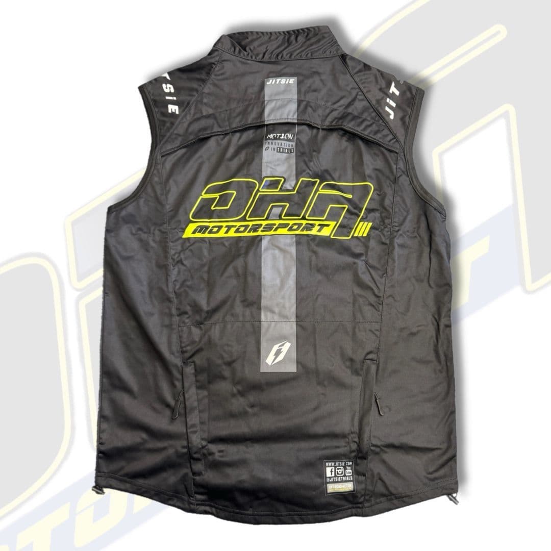 Jitsie Solid Trials Gilet / Bodywarmer - OHA Edition - Black