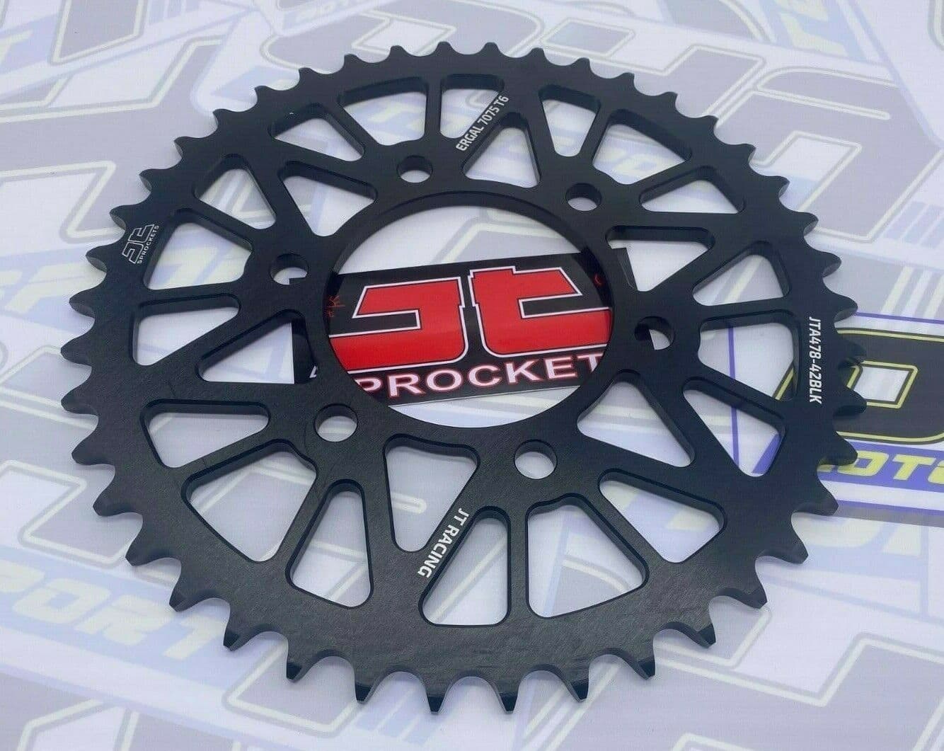 JT Racelite Aluminium 520 Rear Race Sprocket for Kawasaki ZX6R 636