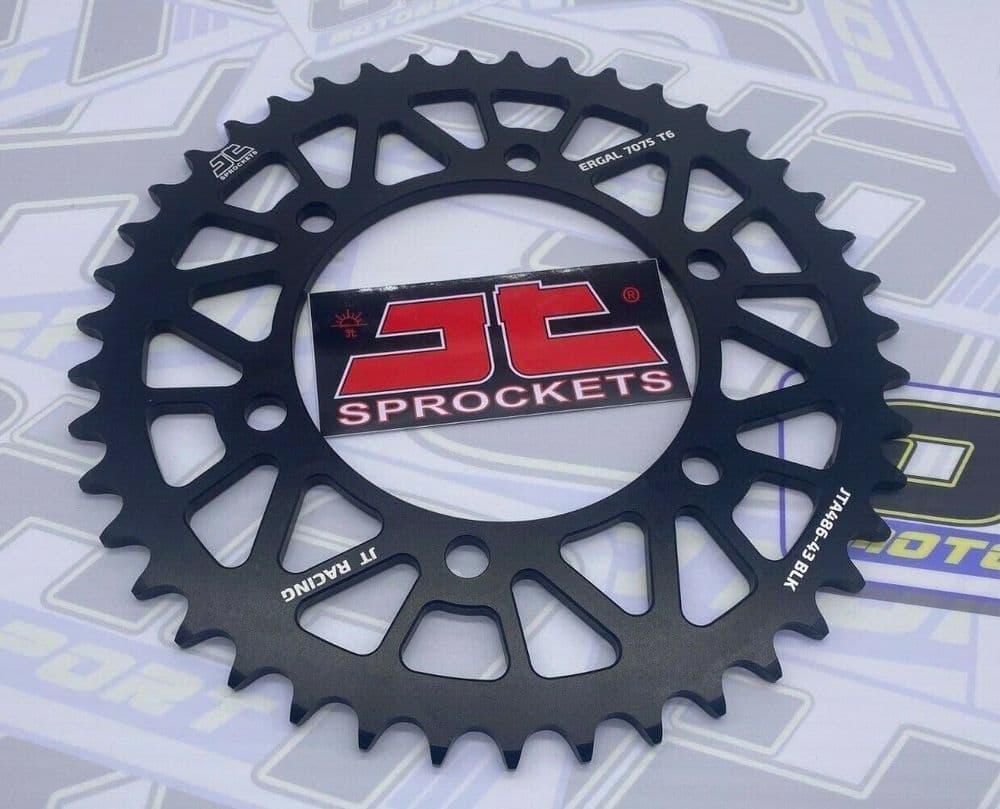 JT Racelite Aluminium 520 Rear Race Sprocket for Yamaha YZF R9 2025 2026