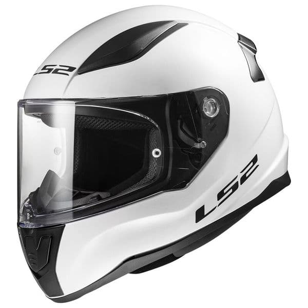 LS2 FF353 Rapid II Motorcycle Helmet - Solid White