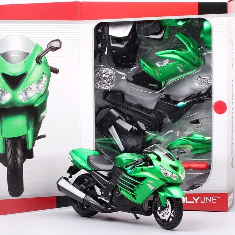 Maisto Assembly Line 1 12 Scale Toy Model - Kawasaki ZZR1400