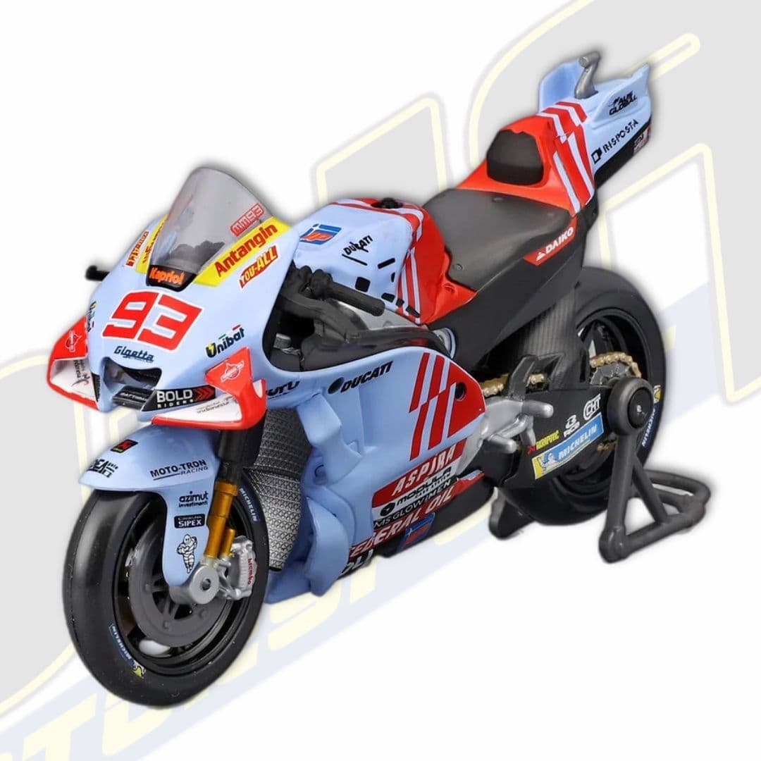 Marc Marquez 93 Gresini Ducati MotoGP Bike - 1 18 Scale Toy Model