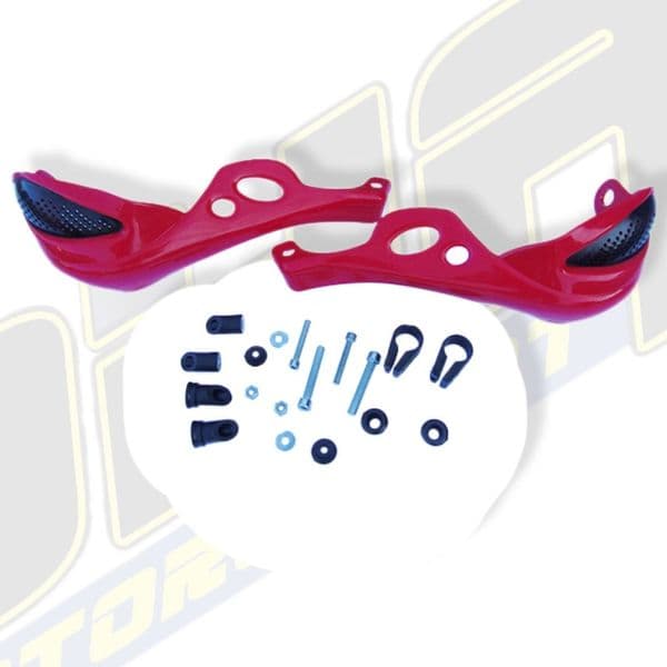 Monster Handguards for Pit Bikes - RED