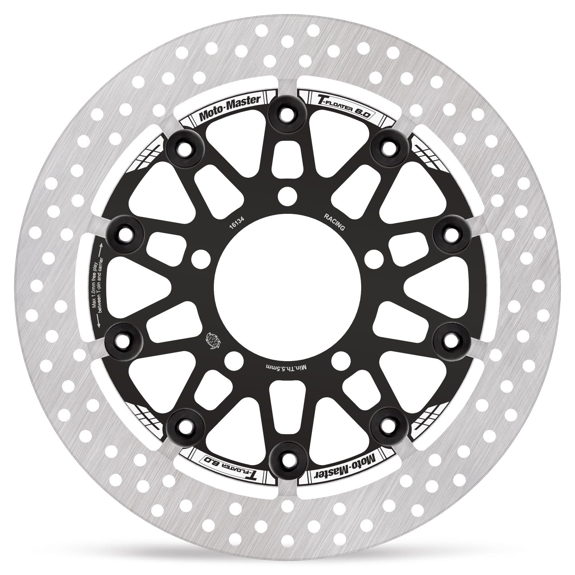 Moto Master HALO T-Floater 6mm Race Front Brake Discs - Kawasaki