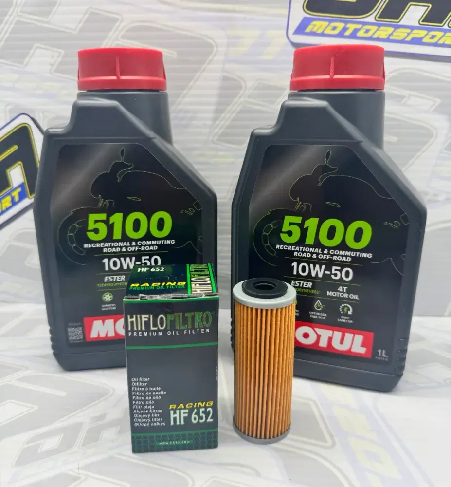 Motul 5100 Oil & Oil Filter Service Kit for KTM 450 EXC-F 2017-2026