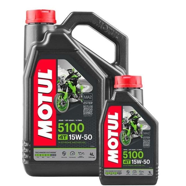 Motul 5100 Semi Synthetic Engine Oil - 15W50