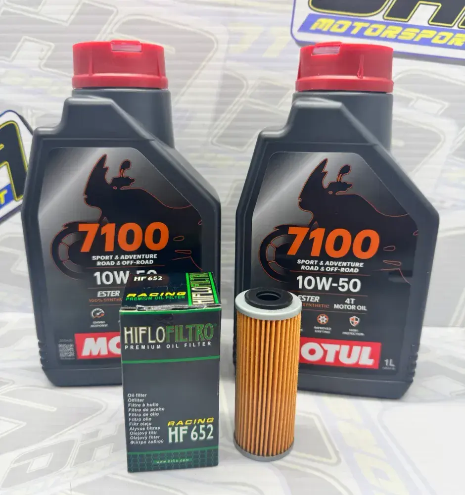 Motul 7100 Fully Synthetic Oil & Oil Filter Service Kit for KTM 350 EXC-F Six Days 2012-2026