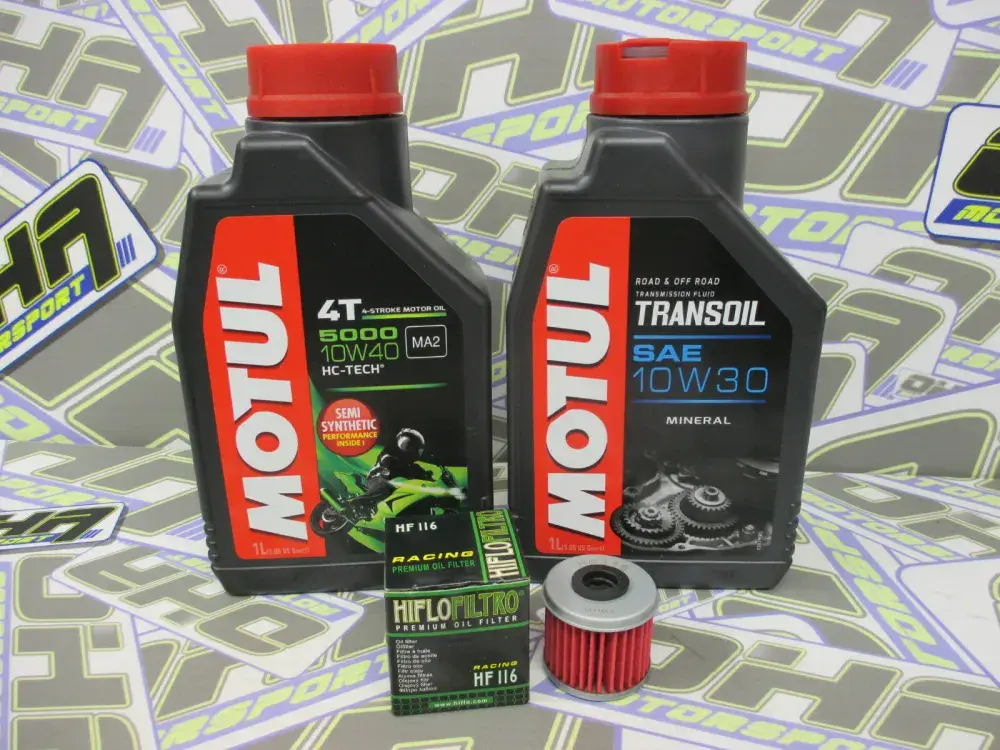 Motul Oil & Oil Filter Service Kit for Honda CRF250R 2004-2017
