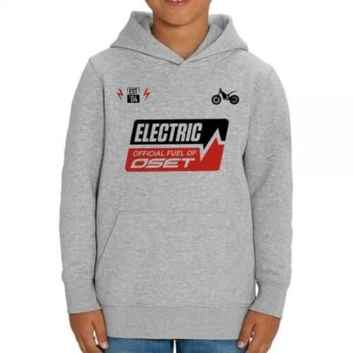 OSET Electric Kids Hoody - Grey