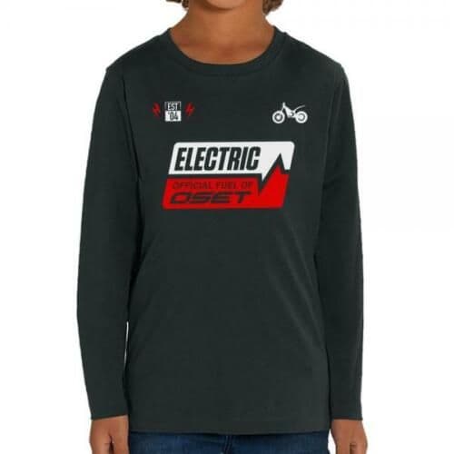OSET ELECTRIC Kids Long Sleeve T-Shirt