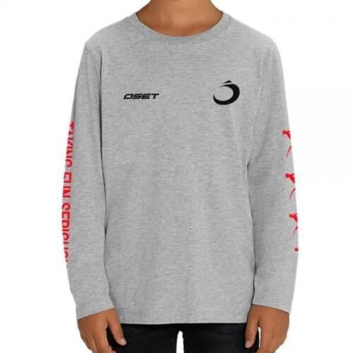 OSET EVO Kids Long Sleeve T-Shirt - Grey