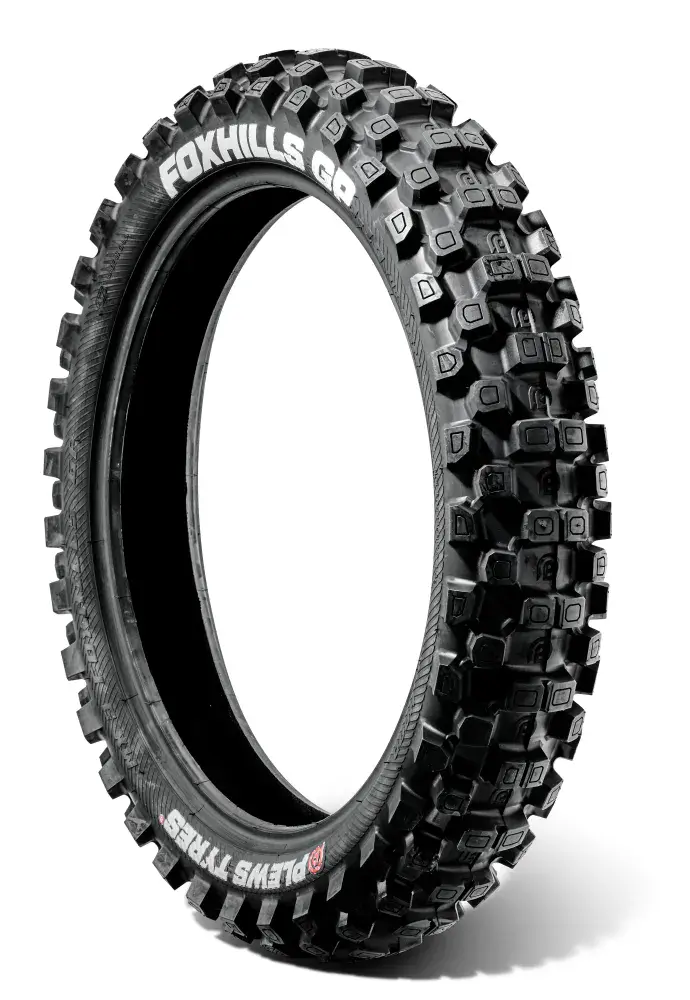 Mx3 Rear End PLEWS Tyres MX3 Foxhills GP Hard Motocross Rear Tyre - 120/90-19