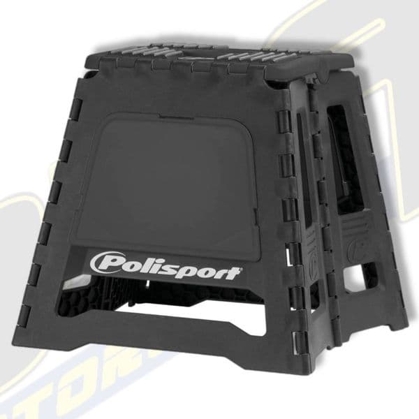 Polisport Foldable Bike Pit / Workshop Stand - Black