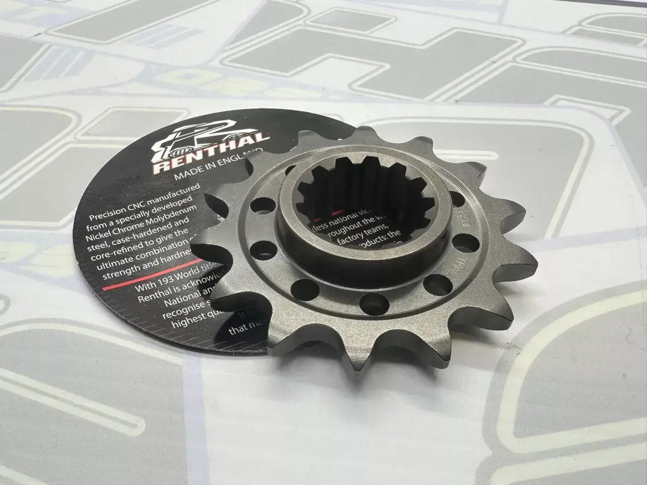 Renthal Front Sprocket – 16 Tooth, 520 Pitch – Fits Honda CBR1000RR-4 Fireblade 2004