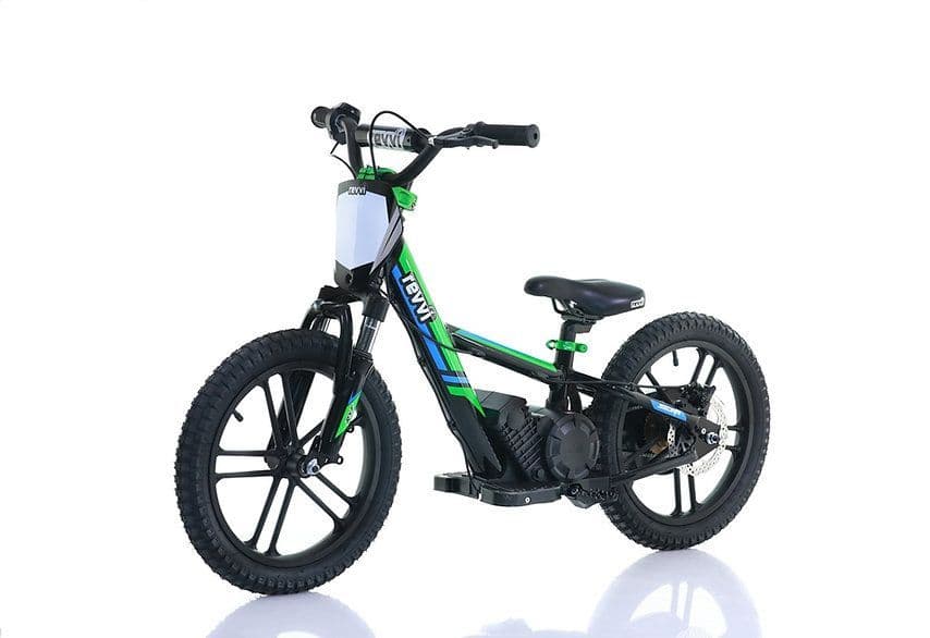 Revvi 16+ PLUS Kids Electric Balance Bike - GREEN