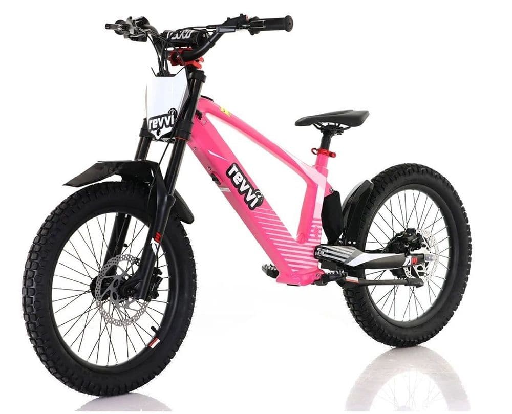 Revvi 20" Kids Electric Bike - PINK