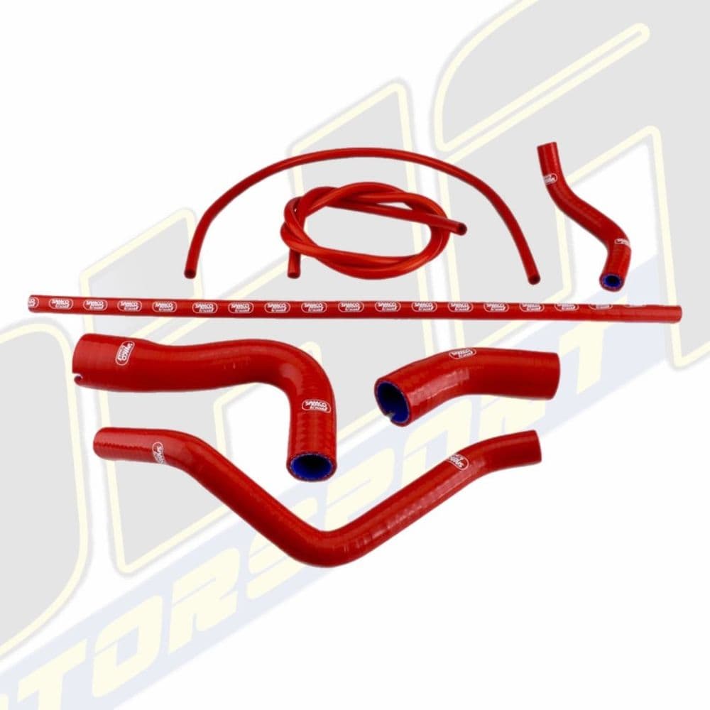 Samco Sport Radiator Coolant Hose Kit for Aprilia RS660 2021-2025 - RED