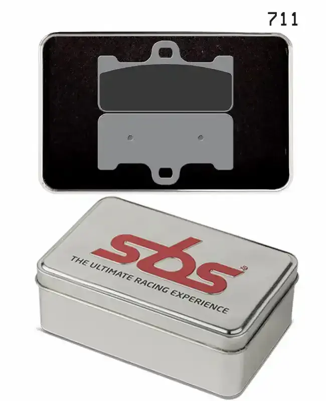 SBS Dual Sinter DS-1 Race Front Brake Pads - Brembo XA7G210/11 Calipers