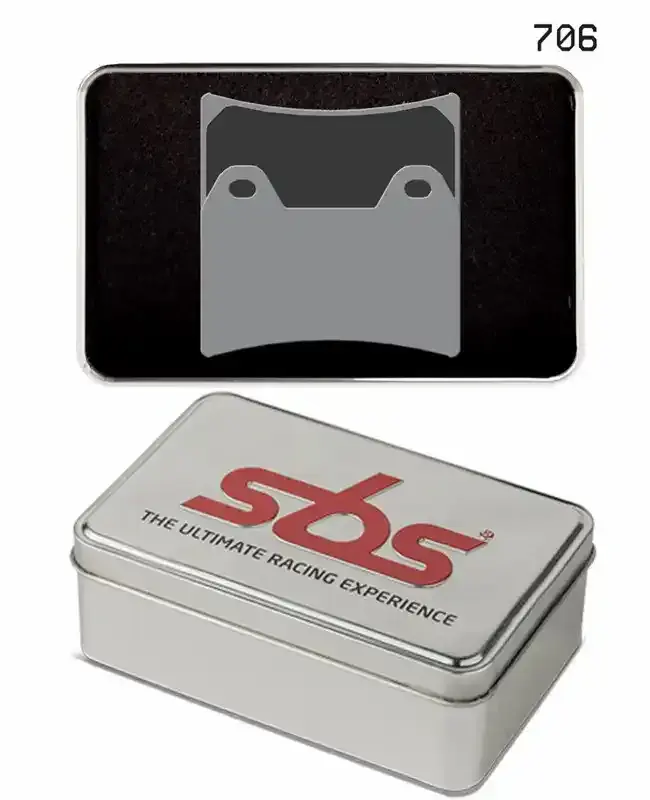 SBS Dual Sinter DS-1 Race Front Brake Pads - Triumph Daytona 660 2024-2026