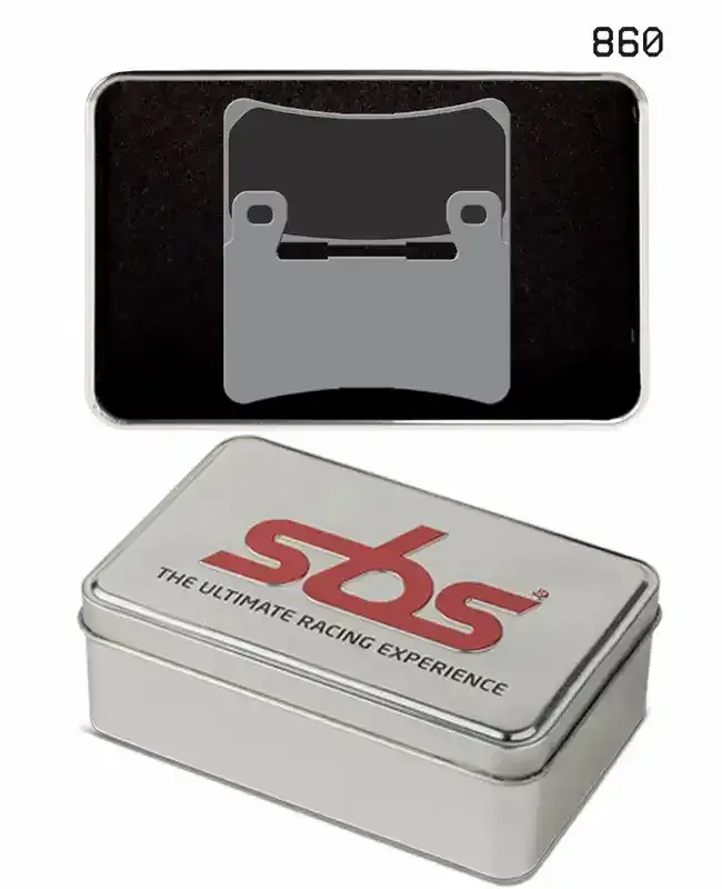 SBS Dual Sinter DS-2 Race Front Brake Pads - Triumph Daytona 660 2024-2026