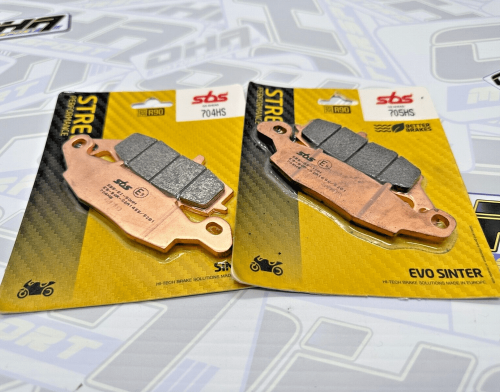 SBS HS Street Sintered Front Brake Pads for Suzuki DL650 V-Strom 2004-2023