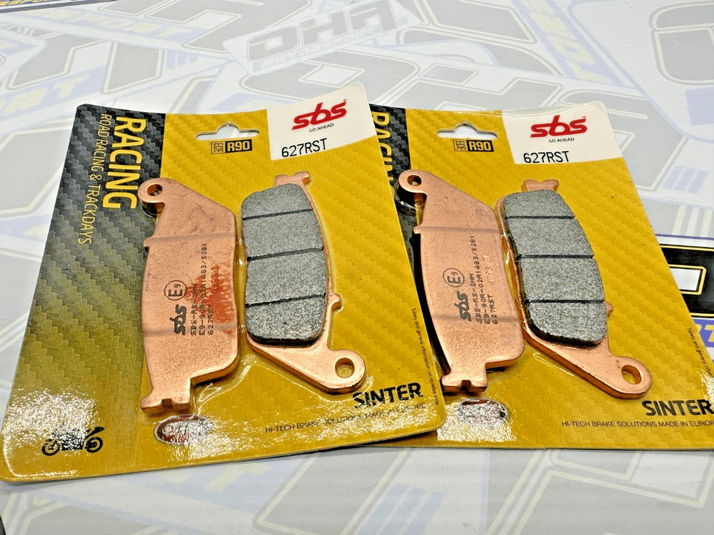 Front & Rear Brake Pads (3 Pairs Total) For Honda CBR 600 F3 1995-1998 - Pyramid Brand