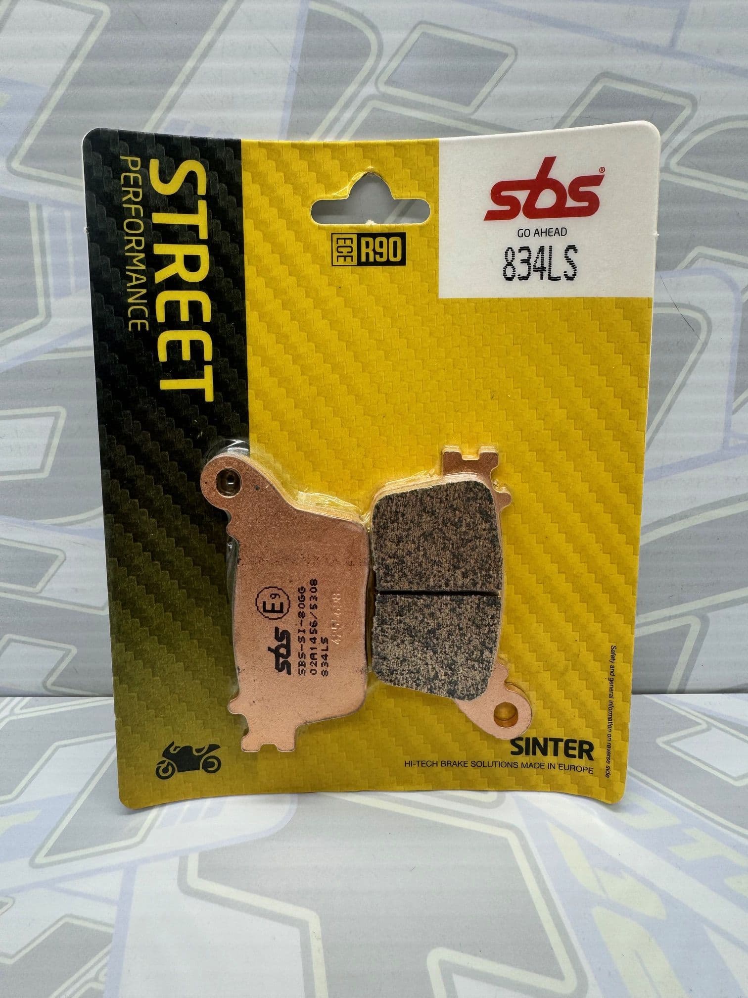 Caltric Sintered Brake Pads Front & Rear For Kawasaki Z800 ABS 2013-2016